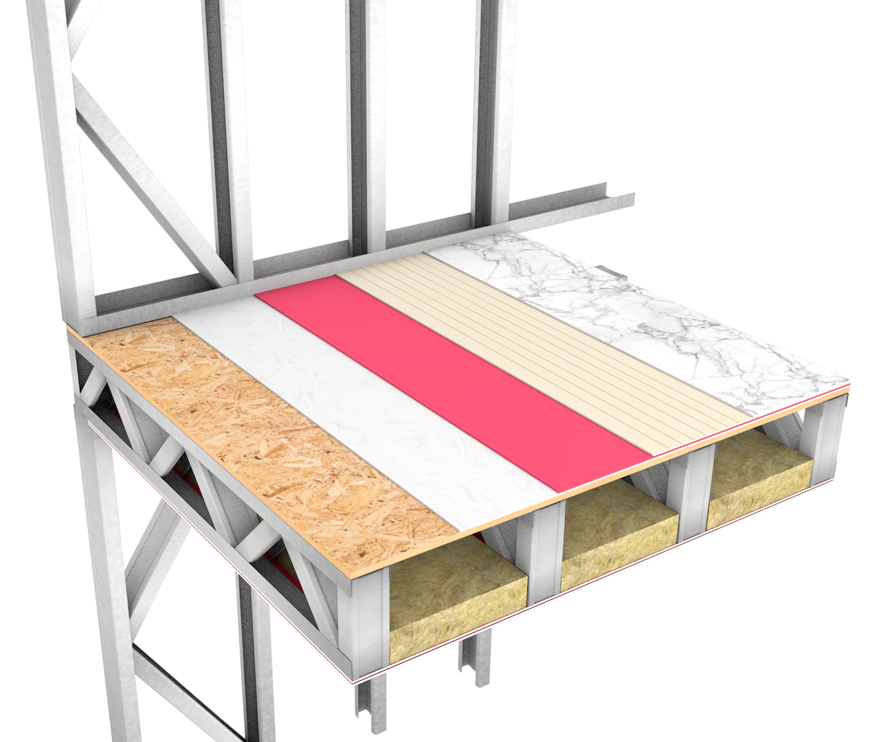 Entrepisos del sistema LSF